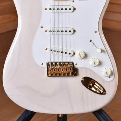 Fender Custom Shop Stratocaster 1957 Vintage Custom Aged White Blonde image 12