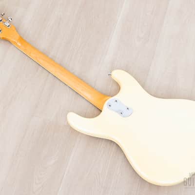 2000s Mosrite Super Custom ‘65 Ventures Model Pearl White, Near-Mint w/ Vibramute, Japan Kurokumo image 13