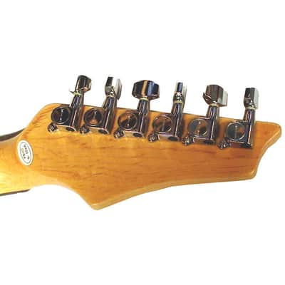 Johnson by AXL Stratocaster Style Electric Guitar - Black - EMG Designed Pickups image 3