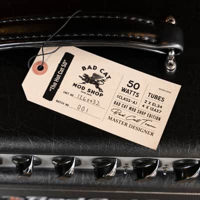 Bad Cat Mod Shop Hot Cat 50 Tube Amplifier Head image 7