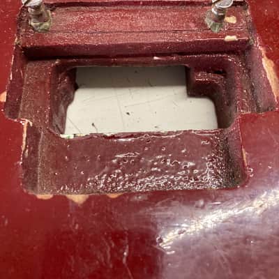 Kramer 300 HST parts project 1970,/80,s Refinish dark red image 9