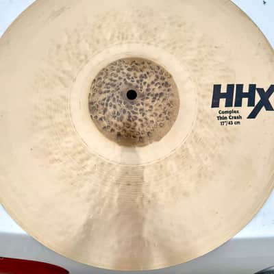 Sabian 17" HHX Complex Thin Crash Cymbal 2019 - Present - Natural image 1