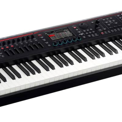 Roland Fantom-08 88-Key Synthesizer Workstation Keyboard, Black image 7