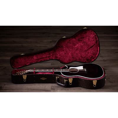 Taylor Somos 657ce 12-String Acoustic Electric Doce Doble - Black image 8