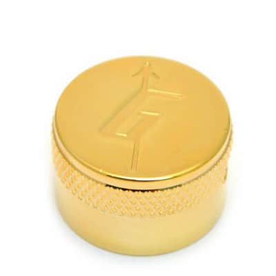 Genuine Gretsch G Logo 0436G Electromatic Import/Metric Guitar Knob, Gold image 1