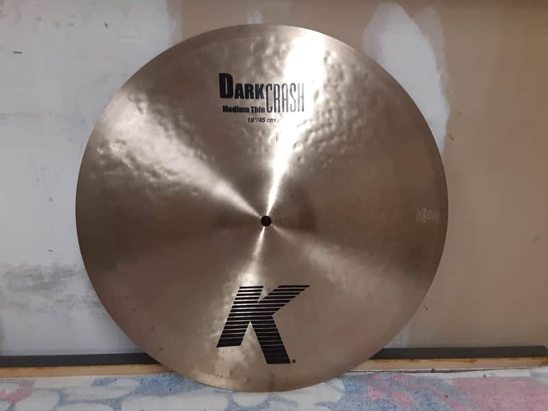 Zildjian 18" K Series Dark Medium Thin Crash Cymbal image 1