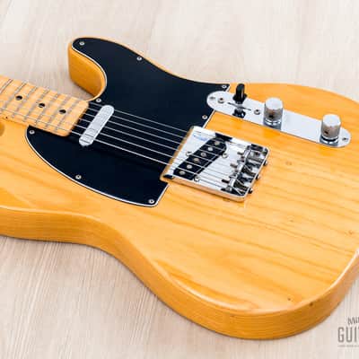 1977 Fender Telecaster Vintage Guitar Natural w/ Case image 10
