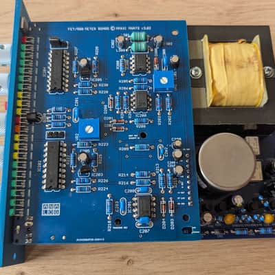 Hairball Audio FET/500 Rev. A 500 Series Compressor / Limiter Module 2010s - Blue image 2