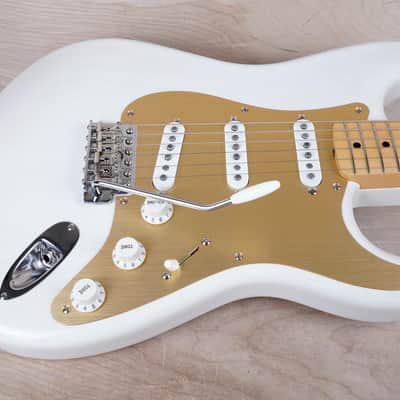 Fender Made In Japan Heritage '50s Stratocaster 2024 White Blonde Lacquer Finish MIJ w/ Bag image 6