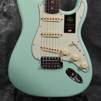 Fender American Vintage II 61 Stratocaster Reissue 2026 Seafoam Green w Deluxe case & FAST Shipping image 1