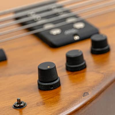 Marleaux/Moses Hybrid Fretless 5-String Bass with Active MEC Electronics, Carbon Graphite Neck - Stingray Reimagined image 6