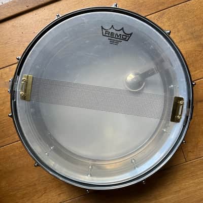 Vintage 1970s Pearl Model B4514 Chrome Over Brass Snare Drum (Stewart Copeland) 5 x 14 image 6