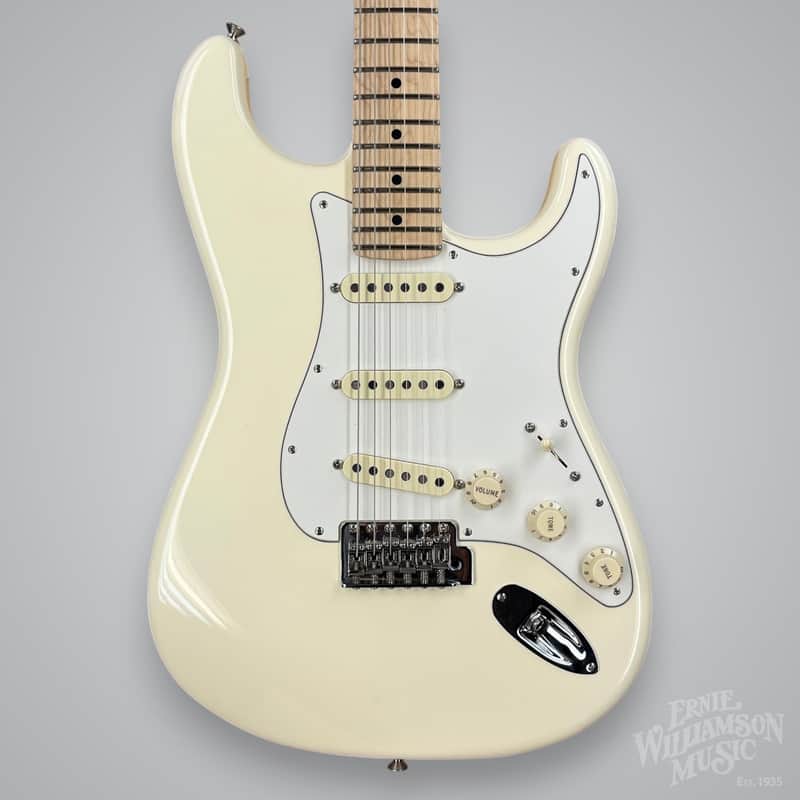 Limited Edition Fender American Performer Stratocaster with Maple Fretboard 2019 - Olympic White
