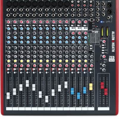 Allen & Heath ZED-16FX 16-channel Mixer with USB Audio Interface and Effects (ZED16FXd1) image 8