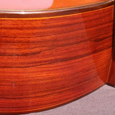 1973 Kazuo Yairi YC-50 Handcrafted Classical Guitar Jacaranda +Hard Case plus more extras image 12
