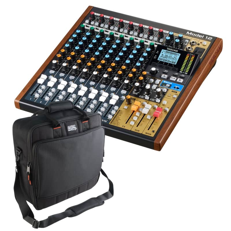 Tascam Model 12 Multi-Track Live Recording Console CARRY BAG KIT image 1