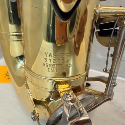Yamaha YAS-23 Alto Saxophone Assembled in USA w/ Yamaha 4C Mouthpiece & Case image 5