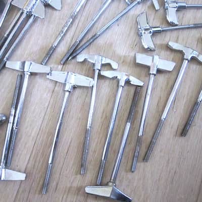 Bass Drum T-Rods Lot of 54 - Vintage image 6