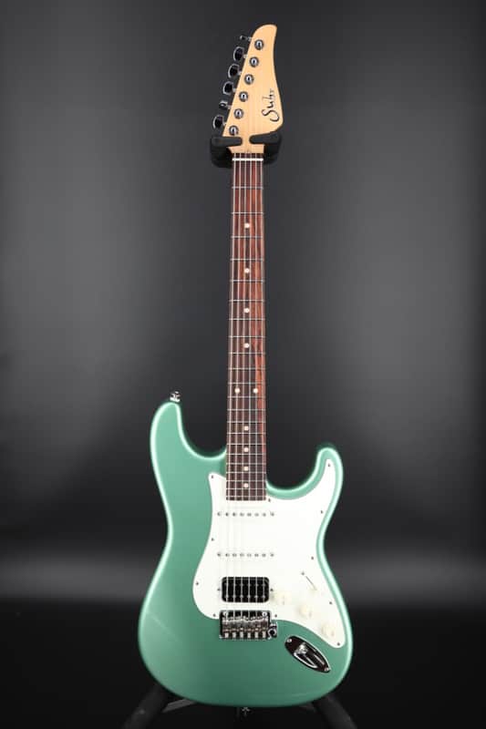 Suhr Classic S HSS with Rosewood Fretboard - Cactus Green Metallic image 1