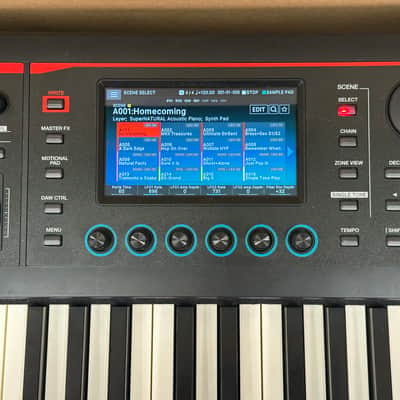 Roland FANTOM-08 88-Key Workstation Keyboard 2022 - Present - Black image 5