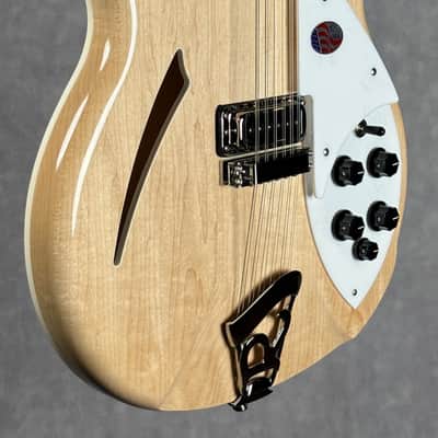 Rickenbacker 360/12 Semi-Hollowbody 12-String - Maple Glo image 3