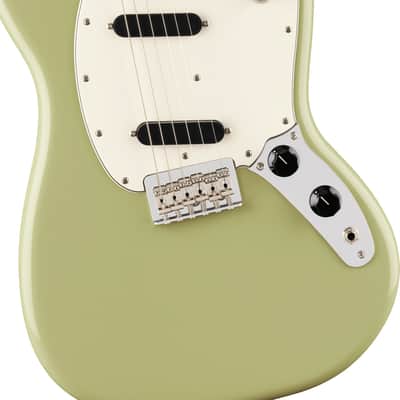 Fender Player II Mustang, Rosewood Fingerboard, Birch Green image 3