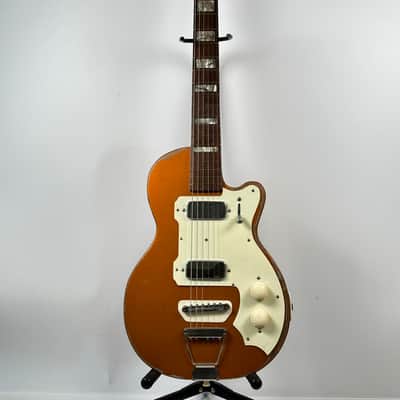 Vintage Kay 142 1950's Spanish Vintage Electric Guitar Copper