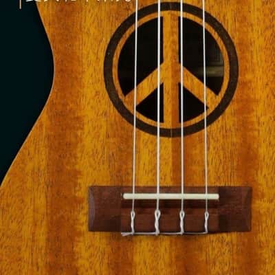 PukanaLa Model PEACE-S Soprano Ukulele with Sapele Mahogany Top, Back and Sides image 5