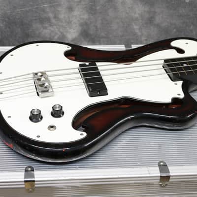 Late '60s Ampeg AEB-1 - Sunburst - * From Jah Wobble's Collection * image 14