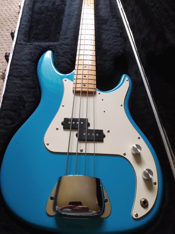 Peavey Bass Fury 1989 Miami Blue image 1