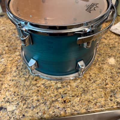 Taye Pro X 12” x 9” Tom 2010’s - Blue Satin with suspension mount image 7