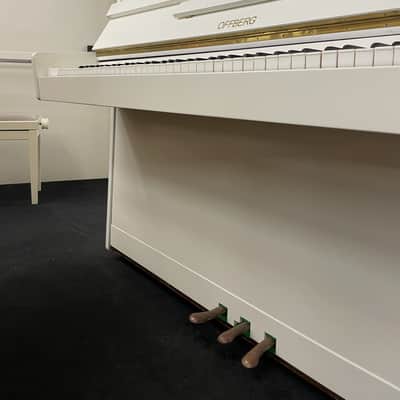 OFFBERG PIANOFORTE VERTICALE BIANCO SATINATO image 3