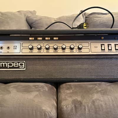 Ampeg V-4 Guitar Amplifier 1976-1979 - Black image 2