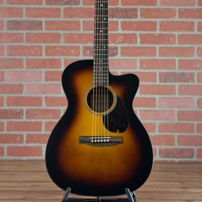 Martin Road Series OMC-10E Modern Burst Acoustic-Electric Guitar - 1935 Sunburst image 1