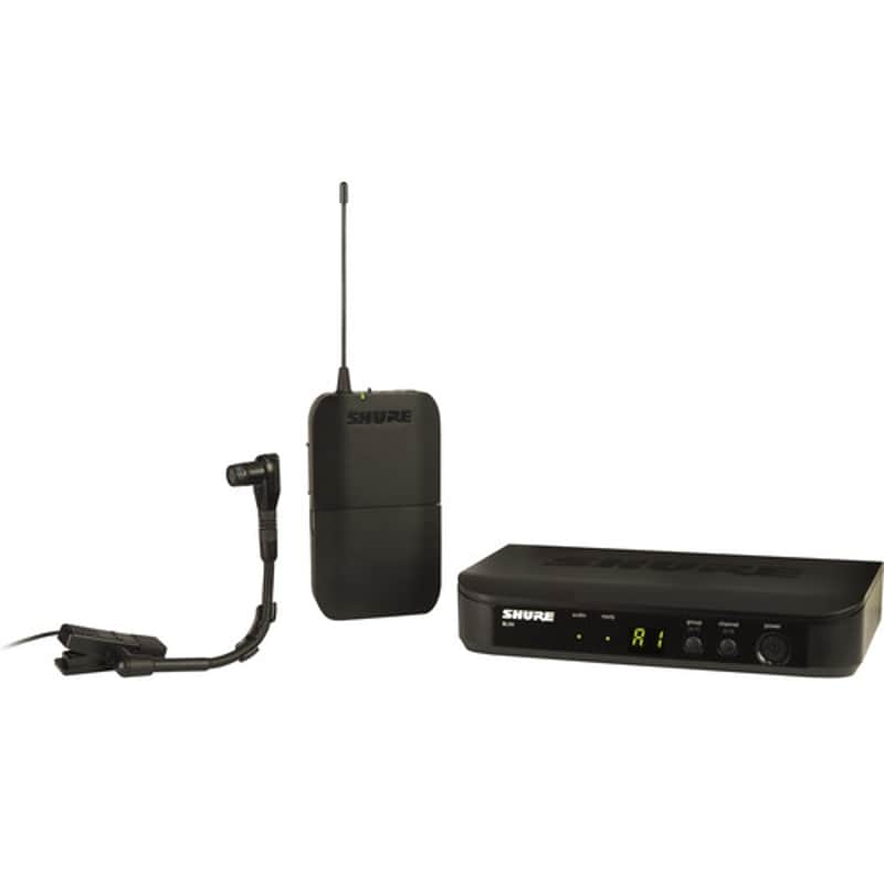 Shure BLX14 / B98-H9 Wireless Cardioid Instrument Microphone System (H9: 512 to 542 MHz) image 1