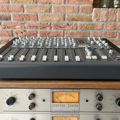 Solid State Logic X Desk 2010 with new walnut panels image 7