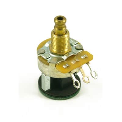 Fender 500k Solid Shaft Long Thread S-1 Switch Pot USA 0061263049