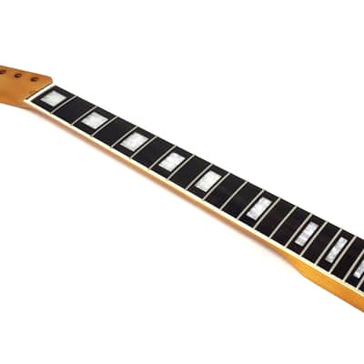 Brio Left Handed Binded Maple Rosewood Fingerboard T-Style Neck w Block Inlays - Poly image 1