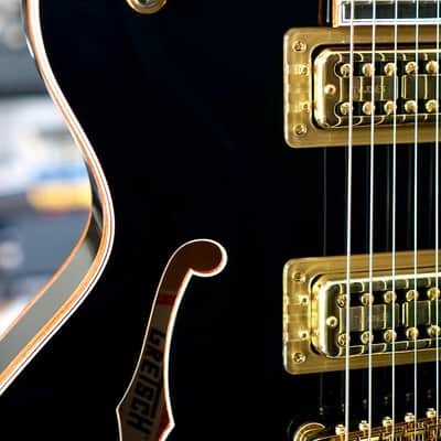Gretsch Falcon Center Block LTD Double Cut w/Bigsby Ebony Board Midnight Sapphire 2025 image 2