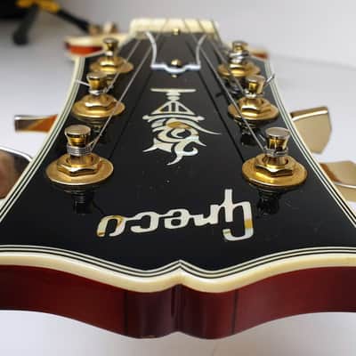 Greco LS-120 1988 - Cherry Sunburst- Gibson L-5S copy. MIJ image 20