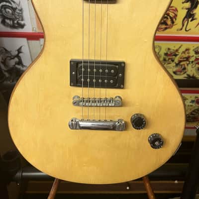 Hondo II LES PAUL COPY 1970s - Natural wood image 3