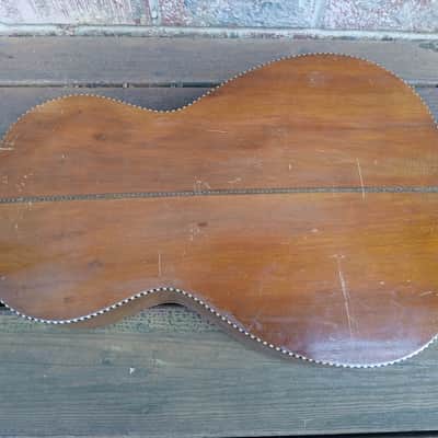 Vintage 1920's Herwin Acoustic Parlor Guitar Project! Record Label, Charlie Patton! image 14