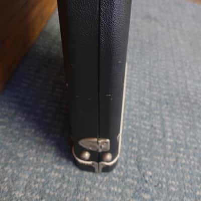 Vintage 1980s Fender G & L Precision Bass Jazz Telecaster Bass NO LOGO Case Fits 46 X 12.5 X 3.5 Fits Many Models Red Fuzzy Lining Rare Well Made image 12