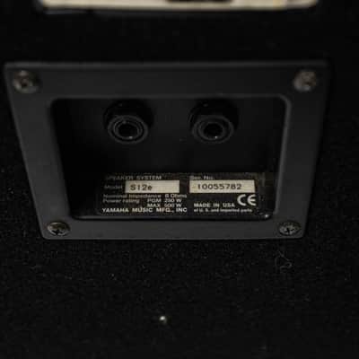 Yamaha S12E 12 In 2-Way Cabinet PA Speaker Main / Monitor image 4