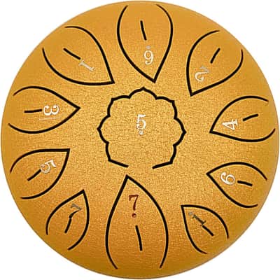 Steel Tongue Drum 11 Notes 6 Inches Hand Drum Healing Drum Percussion Drums Instrument Steel Drum Handpan Drum image 3