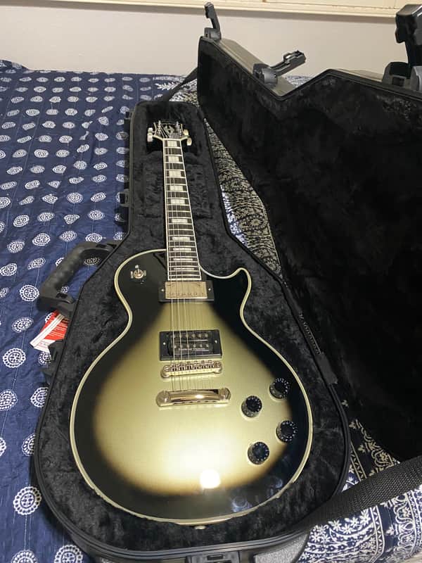 Epiphone Adam Jones Signature Art Series Les Paul Custom 2024 - Mark Ryden’s “Queen Bee" / Silverburst image 1