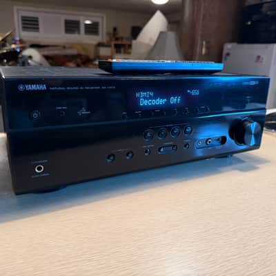 Yamaha RX V573 7.1 Channel AV Receiver Stereo HDMI Serviced Remote Bundle Beauty image 4