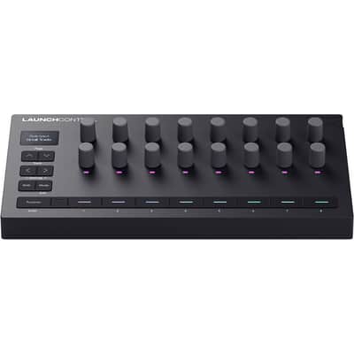 Novation Launch Control 3 – USB Powered, MIDI Control Surface for DAW and Hardware Integration with 16 Endless Encoders, 5-Pin MIDI I/O, and Music Software Bundle image 2