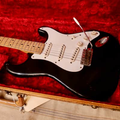 Fender Stratocaster 1957 - Black - Refin image 19