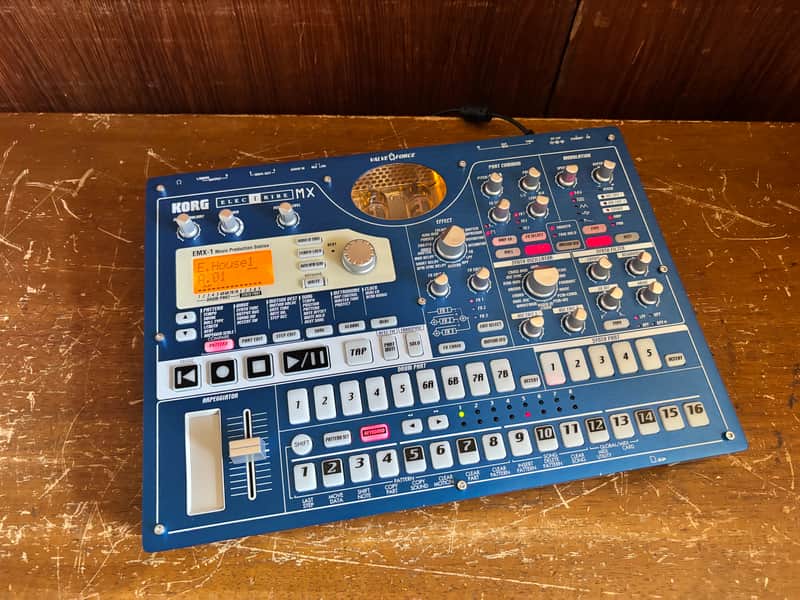 Korg Electribe EMX-1 Blue 2000s | Reverb